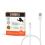 Panther Force 1 Metre Lightning to USB Cable (iPhone)- White 1