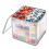 VINSANI GREY XMAS 64 BAUBLE DECORATIONS BOX 0000503 1