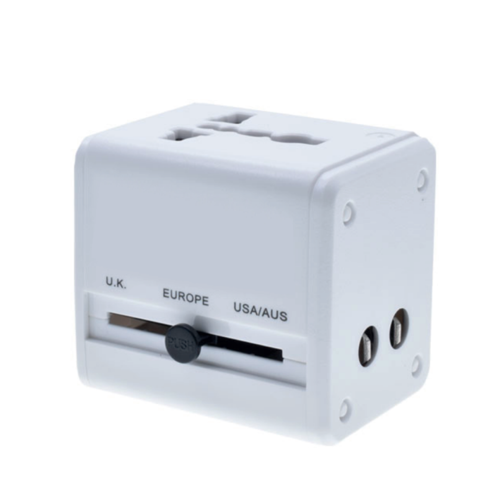 Wyeflux Global Travel Adapater With Dual Usb-A Ports 5061008653266