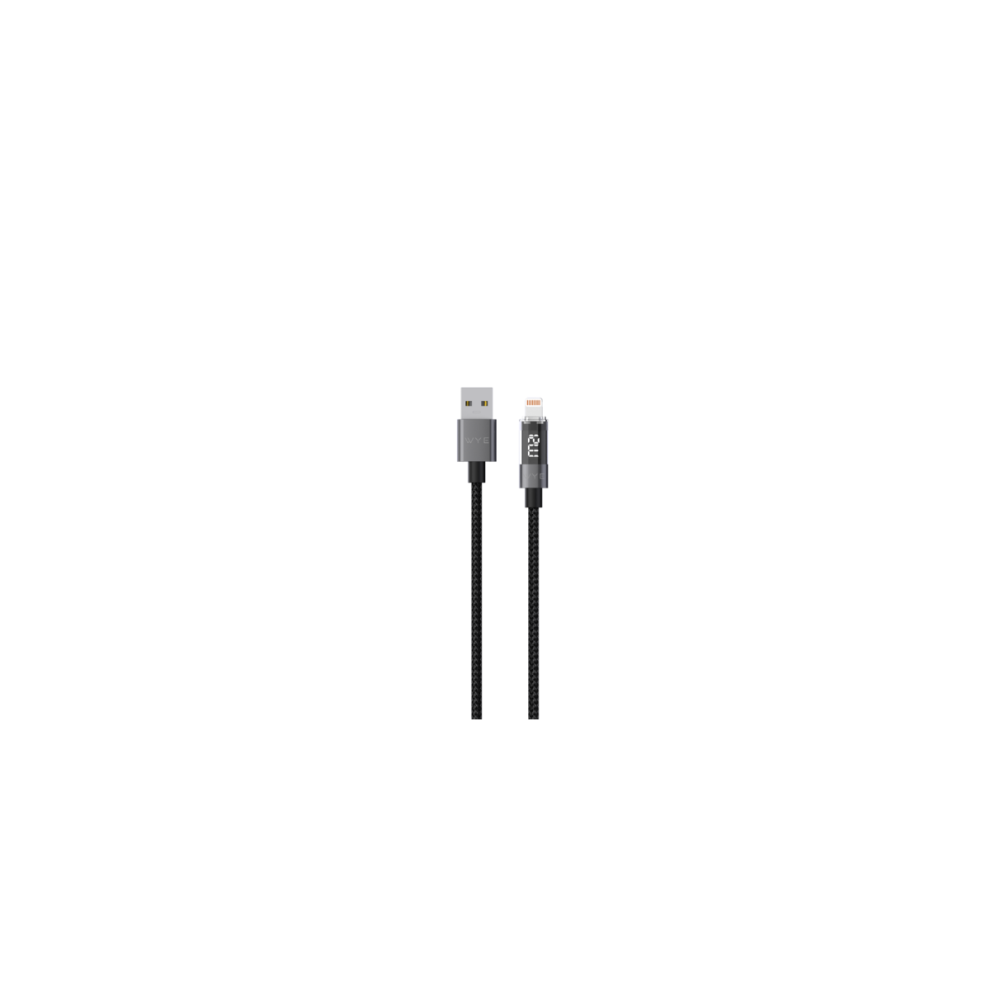 Wyeflow Usb-A To 8-Pin Charging & Data Cable With Led Display 1M 5061008657400