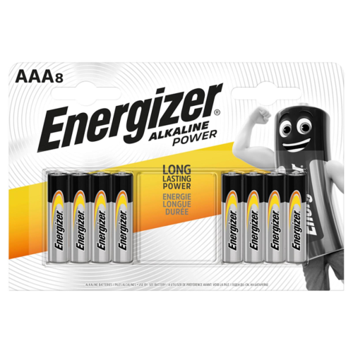 Energizer Energizer AAA Alkaline Batteries Multipack- 8 Batteries