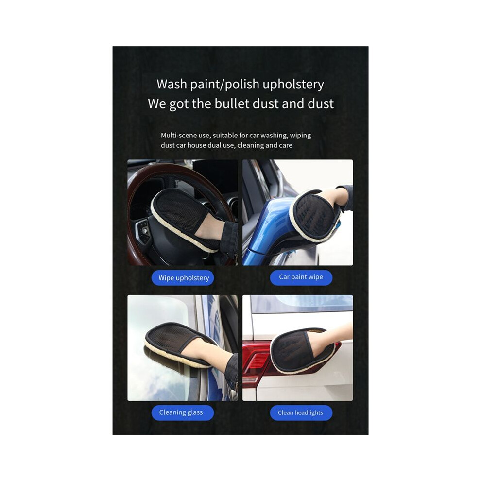 10Pcs Car Cleaning Sponge Glove Polishing Washing Car Washing Supplies For Automotive Kitchen Homes Cleaner 6032833024216