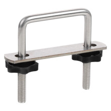 3Stk Dachträger Klammern Metall- Silber Für Pkw