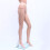 2Stk Damen Netzstrümpfe Weiß Strassdekor Elastisch Figurbetont Spandex 10