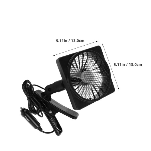 1Auto Draagbare Ventilator Met Stroomaansluiting, Compacte Zomerkoeler 1