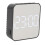 Orologio digitale LED con 2 allarmi, display di temperatura e data, nero, per camera da letto e ufficio 1