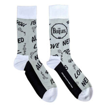 The Beatles Unisex Adult AYNIL Drum Ankle Socks