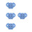 4Stk - Baby Silikon Himmelblau 9