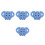 4Stk - Baby Silikon Himmelblau 8