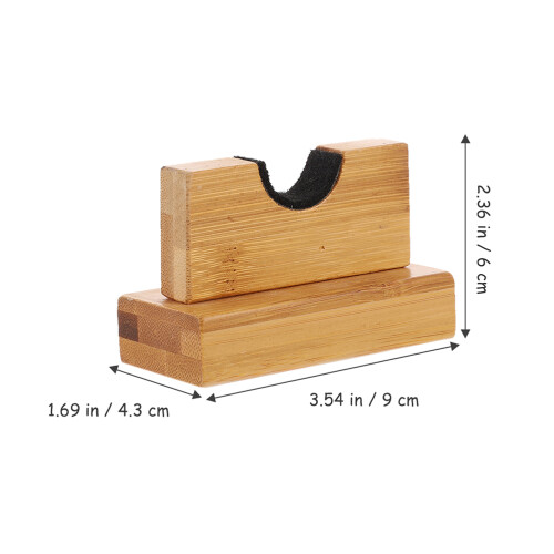 2 Paar Baseballschläger Halter Displayständer Mini Kleidung 2
