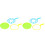 6Stk Blowing Bubble Spielzeug Set Blau Bubble Tools Kunststoff Robust 2