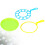 6Stk Blowing Bubble Spielzeug Set Blau Bubble Tools Kunststoff Robust 11