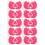 10Pièces Patch Nasal PVC Rosé Sport Résistant À Transpiration 8