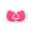 10Pièces Patch Nasal PVC Rosé Sport Résistant À Transpiration 2