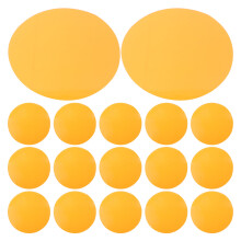 60Pièces Filtres Ronds En Pet Orange Pour Lampes Ambiances