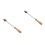 2Pièces Accessoires En Graphite Pour Modelage De Verre Multi Usage DIY 10