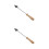 2Pièces Accessoires En Graphite Pour Modelage De Verre Multi Usage DIY 6