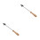 2Pièces Accessoires En Graphite Pour Modelage De Verre Multi Usage DIY 4