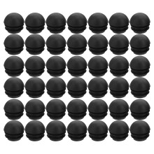 300Pièces Capuchons Noir Étanche Pour Tubes De