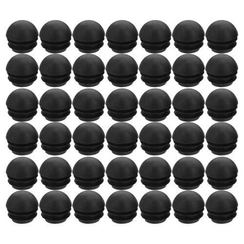 300Pièces Capuchons Noir Étanche Pour Tubes De