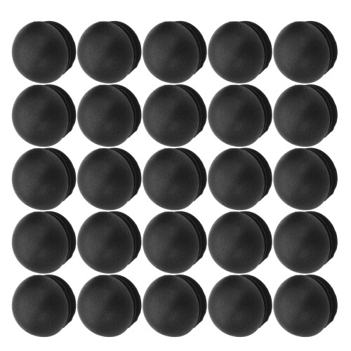 300Pièces Capuchons Noir Étanche Pour Tubes De 2