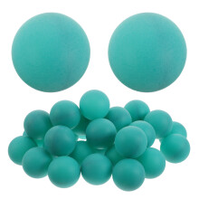 100Pièces Balles De Mat En PP Vert , Décorations Et Jeux