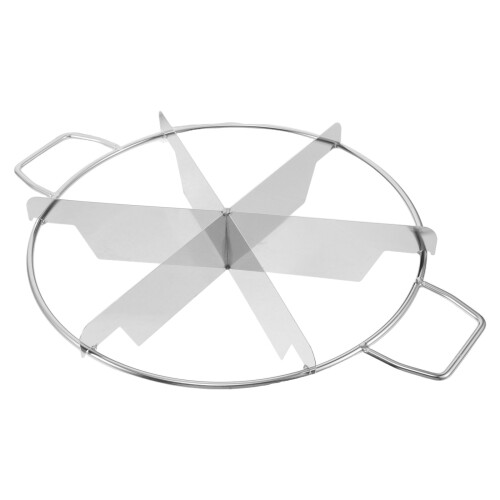 2Pièces Découpe-Tarte Pour Pizza Argenté 1