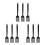9Pièces Ensemble Silicone Résistantes Chaleur Pour Pâtes 5