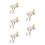 5Pcs Creative Resin Miniature Car Flower Vase Dash Decor for Interior 6