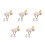 5Pcs Creative Resin Miniature Car Flower Vase Dash Decor for Interior 7