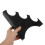 1Pair Acrylic Wall Mounted Sword Holder Black for Lightsaber Storage 4