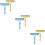 6Pcs Versatile Window and Shower Squeegee with Brush and Spray Bottle 11