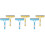 6Pcs Versatile Window and Shower Squeegee with Brush and Spray Bottle 6