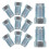 40Pièces Kit Raccords Acier Pressions Élevées Fixation Simple 2