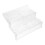3Pcs Clear Plastic Tiered Dessert and Fruit Display Stand for Parties 2