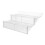 3Pcs Clear Plastic Tiered Dessert and Fruit Display Stand for Parties 3