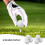 10Pièces De Golf En Mousse Eva Blanches Pour Sécurisée 6
