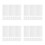 48 Pièces Carrés Mousse Autocollants Blancs Pour Scrapbooking DIY 7