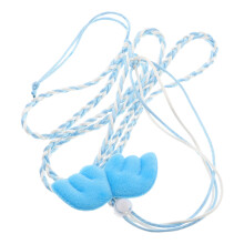 3Pcs Small Pet Harness Sky-Blue Polyester Vest Hamster Guinea Pig Lead