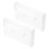 10Pcs Durable Plastic Music Box Cases Transparent Tape Holder Storage 2