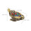 5Pcs Copper Toad Ornament for Office and Desktop 3