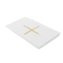 Toile Lin Purificator Brodé Cérémonie Religieuse