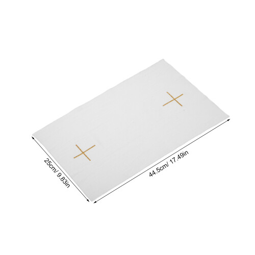 Toile Lin Purificator Brodé Cérémonie Religieuse 1