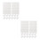400St A7 Weekplanner Bladen 6-Gats Ringband Vullingen Kleur 9