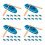 40Ensembles Figurines Bateaux Miniatures Résine Et Bois Décor 6