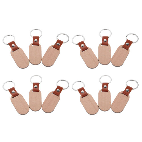 36Pièces Plaques Bois Collier Kaki, Accessoires DIY Confortables 1