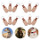 36Pièces Plaques Bois Collier Kaki, Accessoires DIY Confortables 11