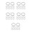 60Pcs Versatile Silver Embroidery Threads for DIY Crafts and Sewing 4