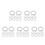 60Pcs Versatile Silver Embroidery Threads for DIY Crafts and Sewing 8
