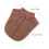 2Pcs Brown Detachable False Collar Women Polyester Comfort Durable 3